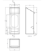 Dispenser per tappi per orecchie monouso in acciaio inox