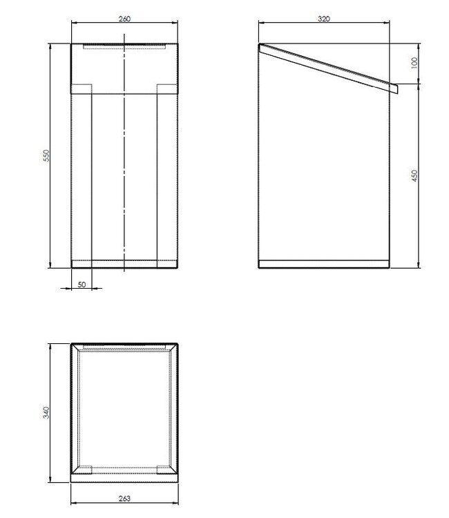 Spender für Einweg-Kittel-/Overall- oder Astrohauben aus Edelstahl