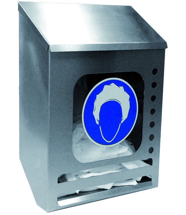 Retina per capelli e dispenser multiplo in acciaio inox