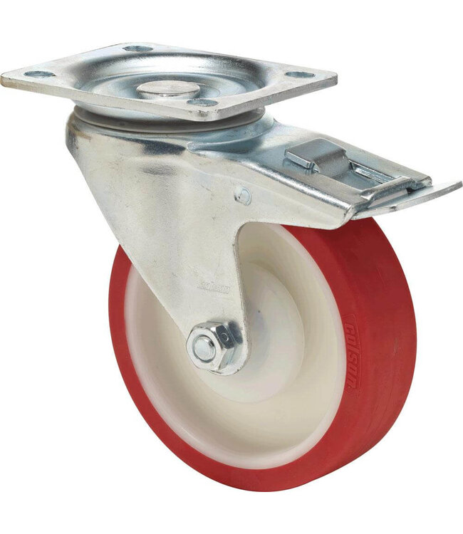 Tavolo macchina: sottostruttura con ripiano - in acciaio inox