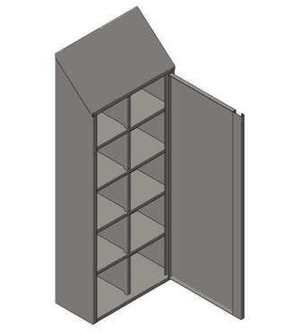 EDYSTAR Fächerschrank mit Flügeltüre