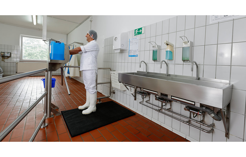 Desinfektionsmatte - aus patentiertem Polypropylen-Innenleben