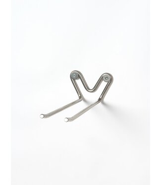 EDYSTAR Edelstahldraht Porte-pelle pour 4 pelles - version murale