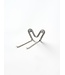 EDYSTAR Edelstahldraht Porte-pelle pour 4 pelles - version murale