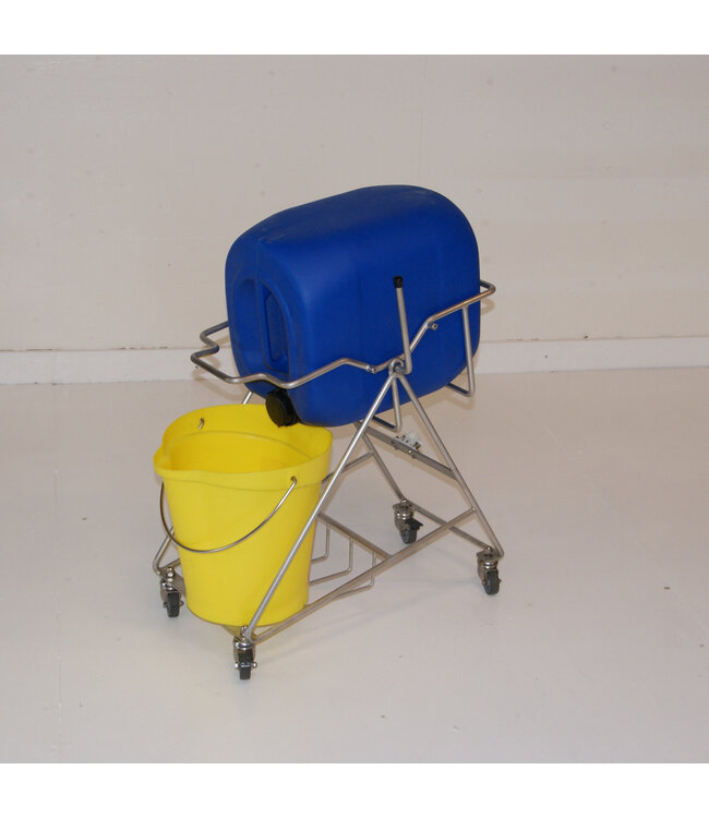 Kanisterhalter 20 L mit Rädern, kippbar