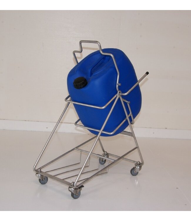 Kanisterhalter 20 L mit Rädern, kippbar