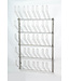Set di guide a parete per scaffalature per scarpe, stivali e guanti