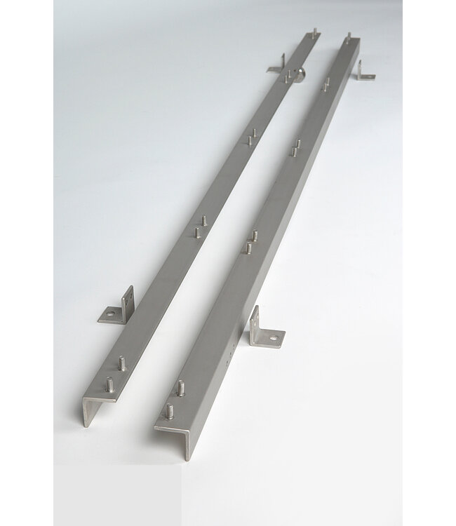 Kit de rails muraux pour porte-chaussures, porte-bottes et porte-gants