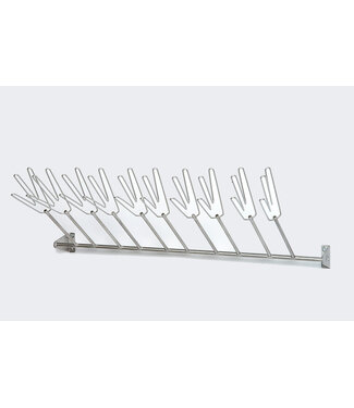 EDYSTAR Edelstahldraht Handschuhhalter Wandversion  5 Paar