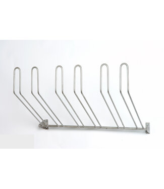 EDYSTAR Edelstahldraht Barre porte-bottes version murale 3 paires