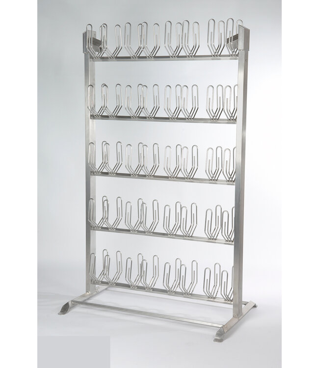 Porte-chaussures et sabots  version sur pied à l' air pulsé