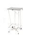 EDYSTAR Edelstahldraht Support sacs-poubelle mobile 100 litres - avec couvercle