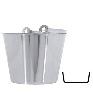 Behälter und Zubehöhr Seau sans soudure, acier inoxydable V2A