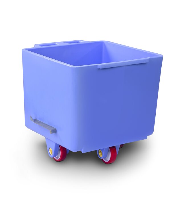 Carrello di sollevamento e carico da 200 Litri in polietilene (LMPDE)
