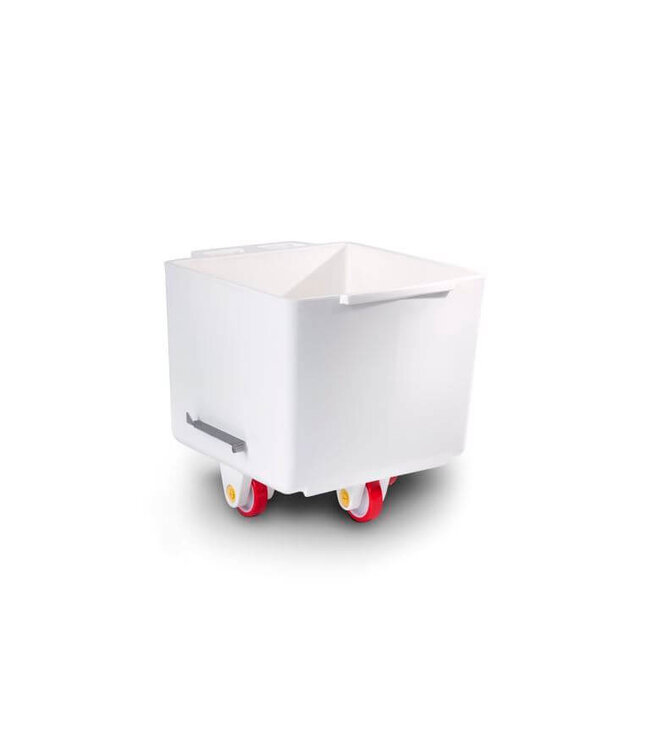 Carrello di sollevamento e carico da 200 Litri in polietilene (LMPDE)