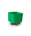 Carrello di sollevamento e carico da 200 Litri in polietilene (LMPDE)
