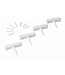 Vikan 4 ganci per art. 1017 e 1018, 140 mm