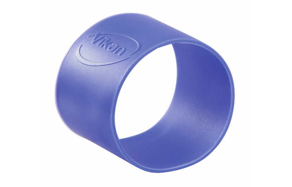 Vikan Collier coloré en caoutchouc x 5, Ø40 mm