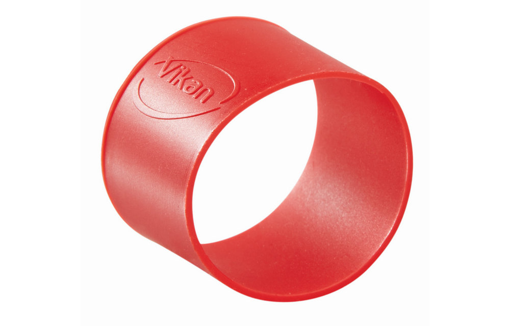 Vikan Collier coloré en caoutchouc x 5, Ø40 mm