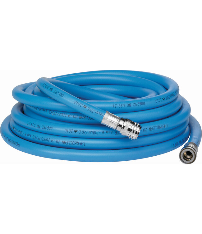 Vikan Tubo acqua calda, 1/2"(Q), 10 m, Blu