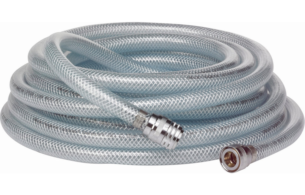 Vikan Tuyau, 1/2"(Q), 10 m, blanc