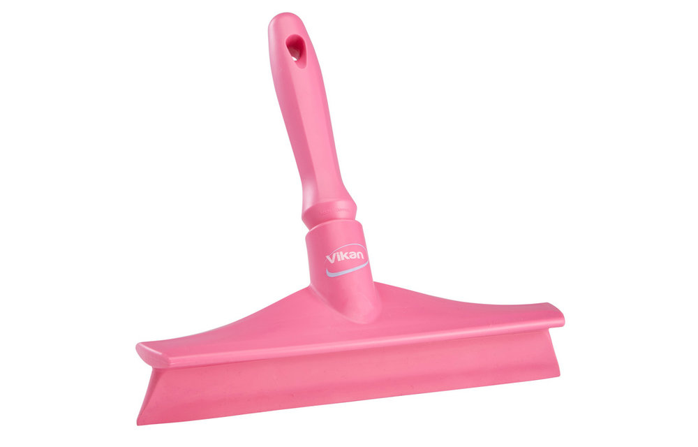 Vikan Raclette de table monolame Ultra-hygiènique avec Mini Manche, 245 mm