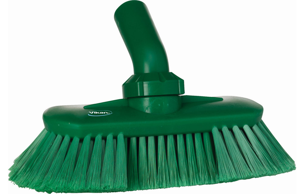 Vikan Brosse à passage d'eau, Angle Réglable, 240 mm, Souple/fleuré