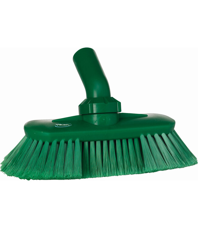 Vikan Brosse à passage d'eau, Angle Réglable, 240 mm, Souple/fleuré