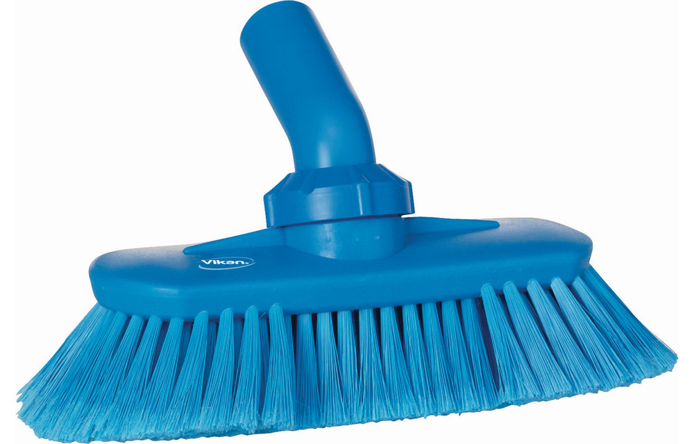 Vikan Brosse à passage d'eau, Angle Réglable, 240 mm, Souple/fleuré