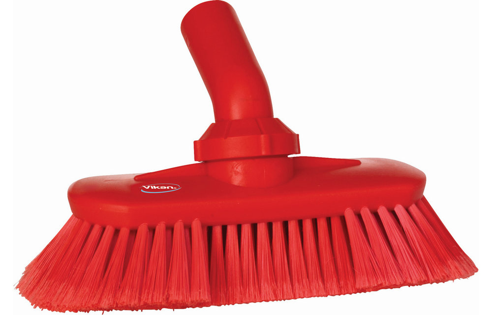 Vikan Brosse à passage d'eau, Angle Réglable, 240 mm, Souple/fleuré