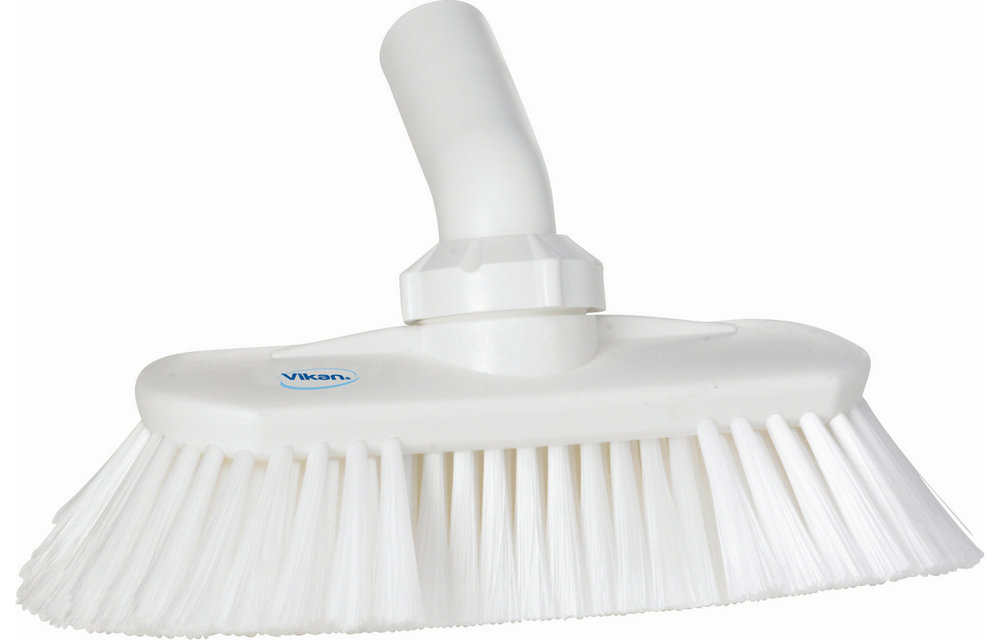 Vikan Brosse à passage d'eau, Angle Réglable, 240 mm, Souple/fleuré