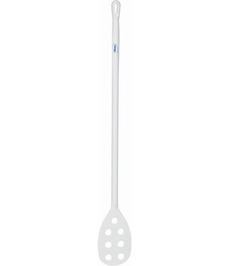 Vikan Hygiene Reinigungsgeräte Pala forata, Ø31 mm, 1200 mm, Bianco