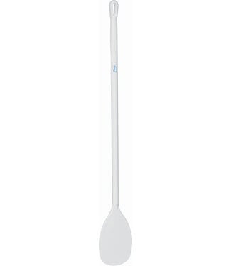 Vikan Hygiene Reinigungsgeräte Langer Rührlöffel, kleines Blatt, Ø31 mm, 1200 mm, Weiss