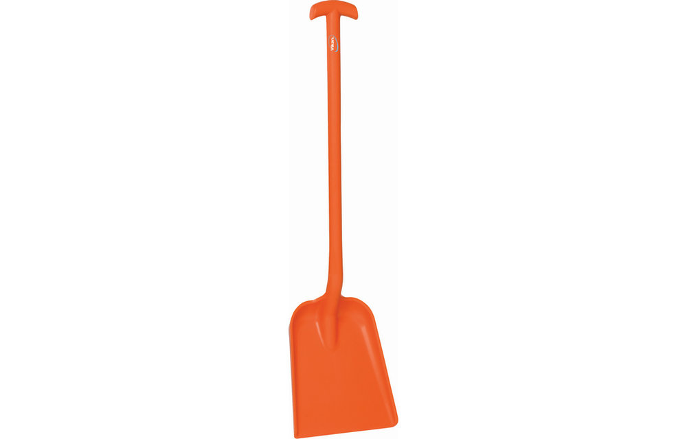 Vikan Schaufel, T-Griff, 327 x 271 x 50 mm, 1035 mm, Orange