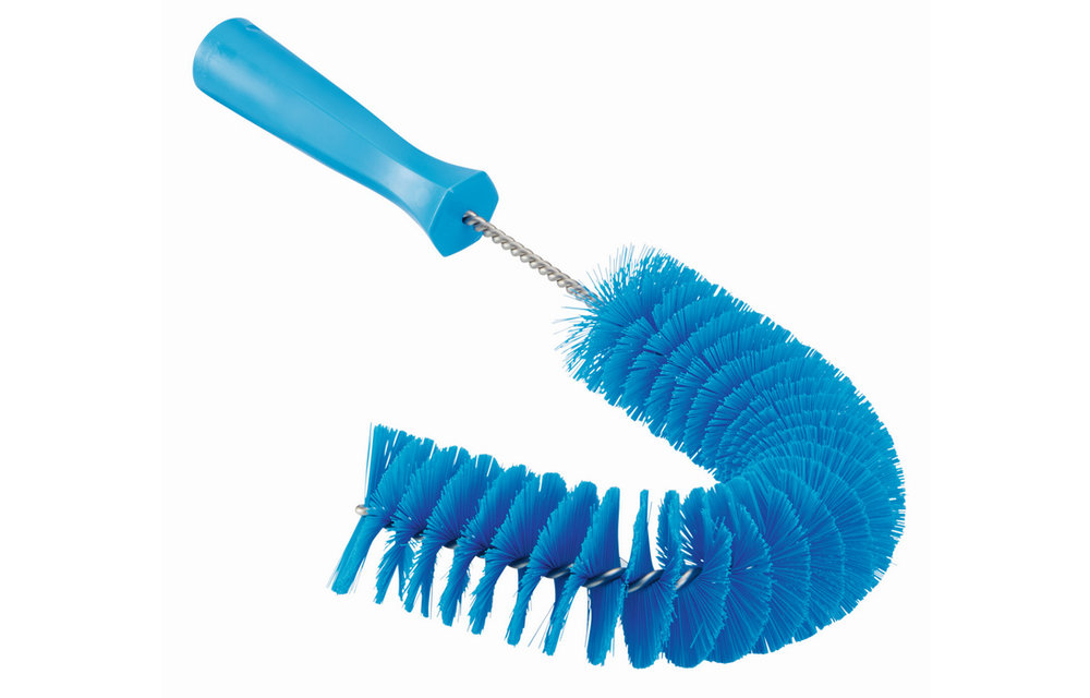 Vikan Brosse à main flexible avec pas de vis, Ø55 mm, 360 mm, Medium