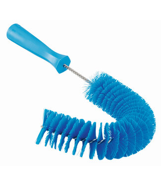 Vikan Hygiene Reinigungsgeräte Brosse à main flexible avec pas de vis, Ø55 mm, 360 mm, Medium