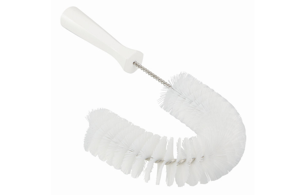 Vikan Brosse à main flexible avec pas de vis, Ø55 mm, 360 mm, Medium