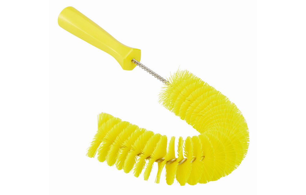 Vikan Brosse à main flexible avec pas de vis, Ø55 mm, 360 mm, Medium