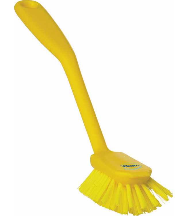 Vikan Spazzola per piatti con bordo per strofinare, 280 mm, Medio