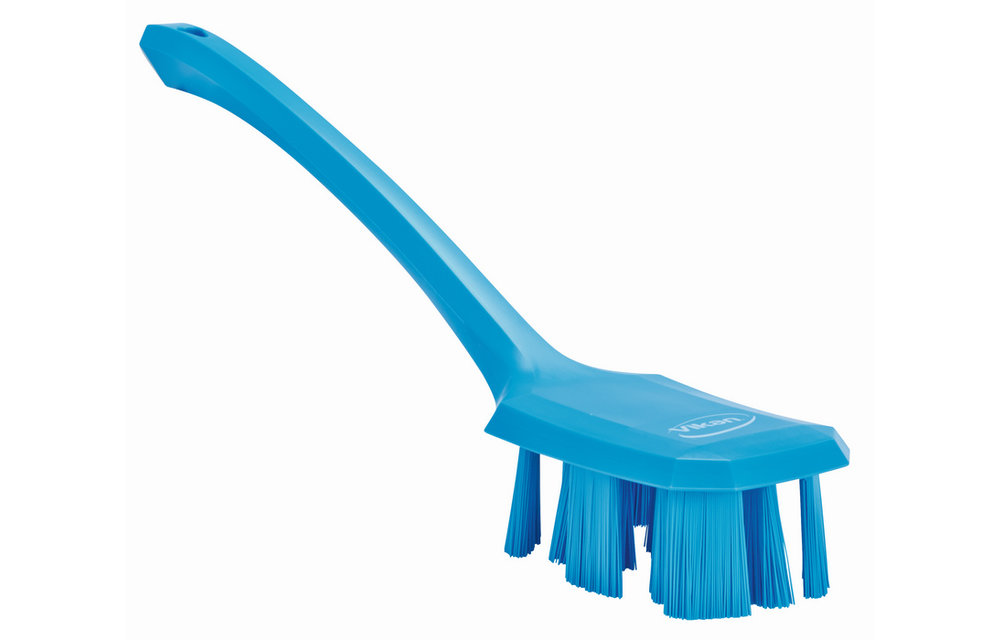 Vikan UST Handbürste m/ langem Griff, 395 mm, Hart