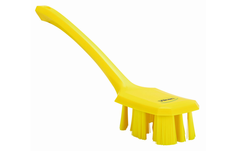 Vikan UST Brosse à main, manche long, 395 mm, Dur