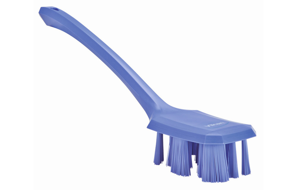 Vikan UST Brosse à main, manche long, 395 mm, Dur