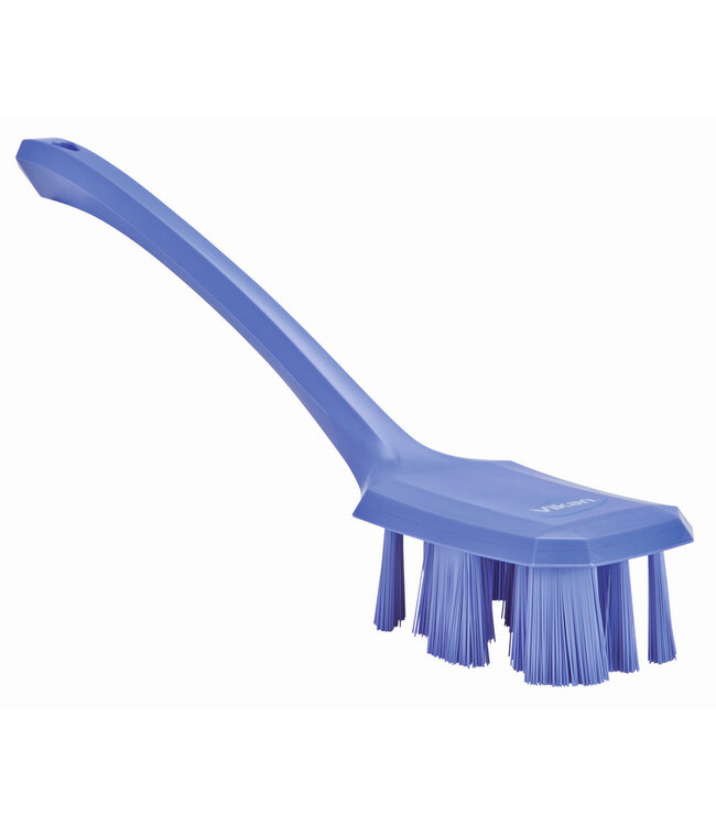 Vikan UST Brosse à main, manche long, 395 mm, Dur