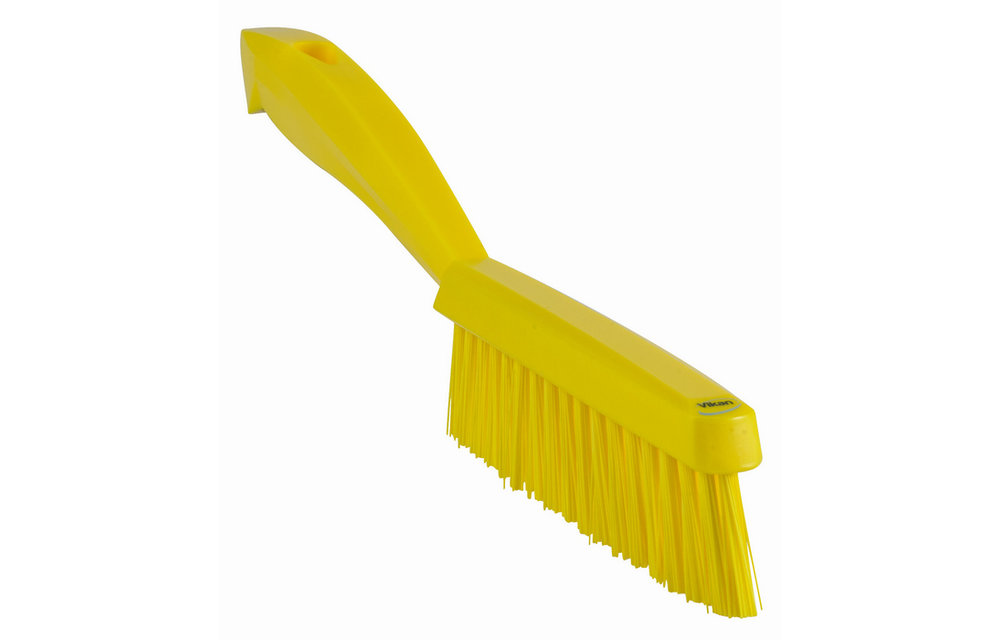 Vikan Brosse Fine à Manche Court, 300 mm, Très dur