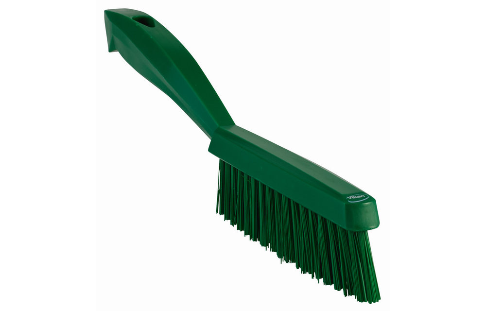 Vikan Brosse Fine à Manche Court, 300 mm, Très dur