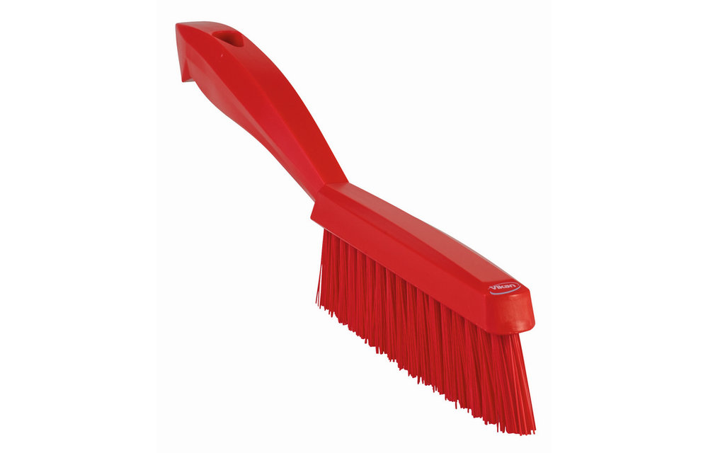 Vikan Brosse Fine à Manche Court, 300 mm, Très dur