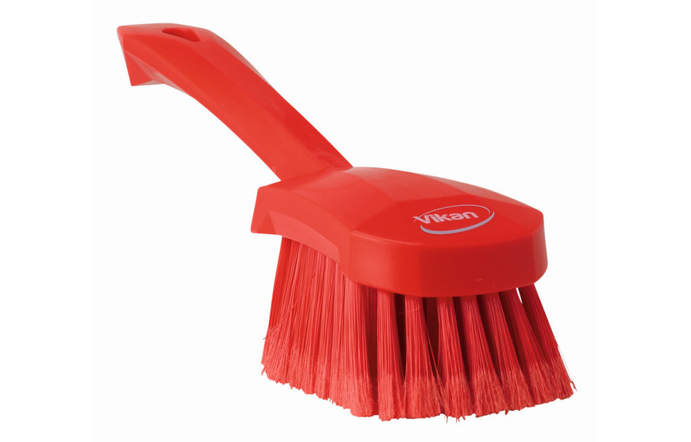 Vikan Spazzola multiuso, manico corto, 270 mm, Morbido/Sfrangiato