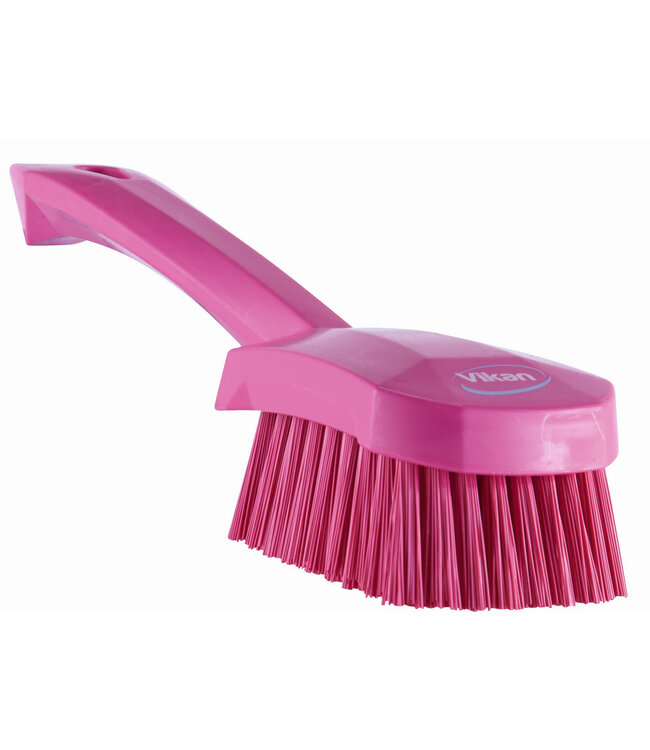 Vikan Brosse à main, manche court, 270 mm, Dur