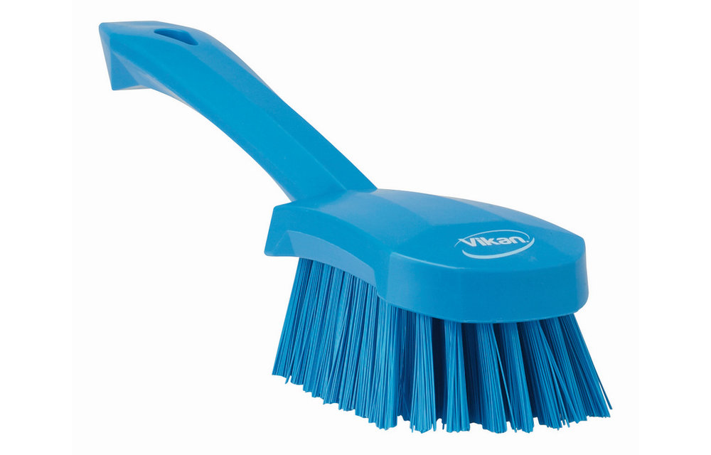 Vikan Brosse à main, manche court, 270 mm, Dur