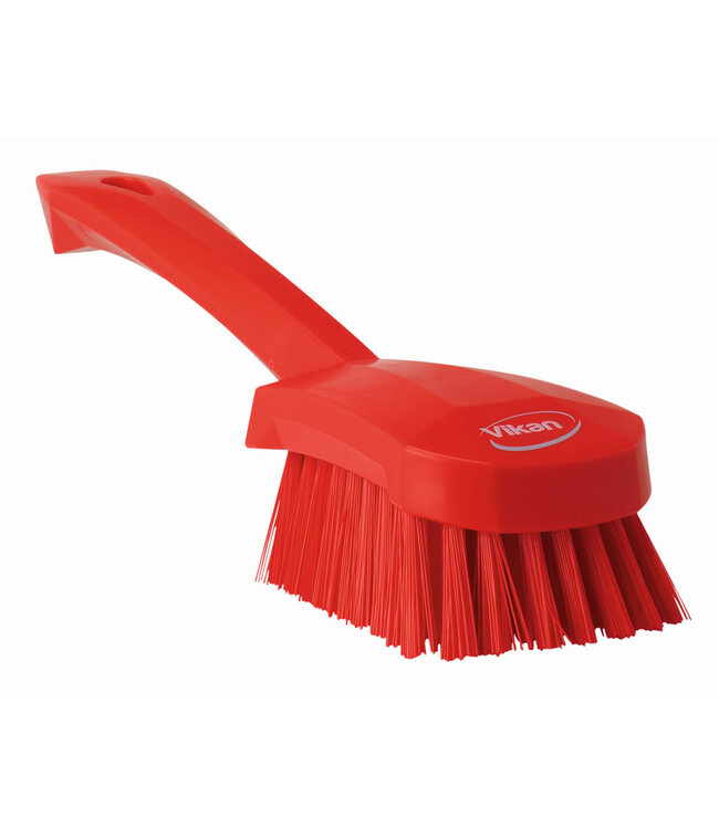 Vikan Brosse à main, manche court, 270 mm, Dur